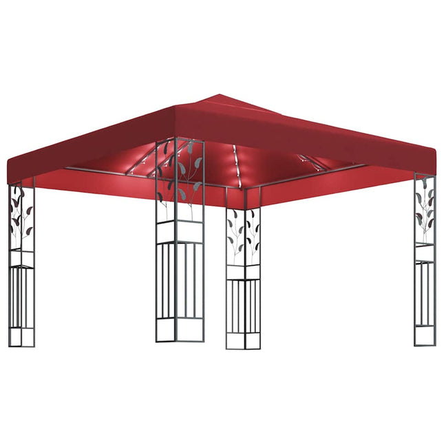 Prieel Met Led-Lichtslinger 3X3 M