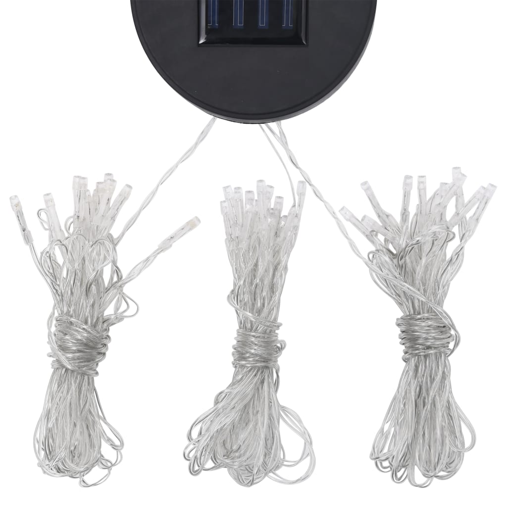 Prieel Met Led-Lichtslinger 3X4 M Wit