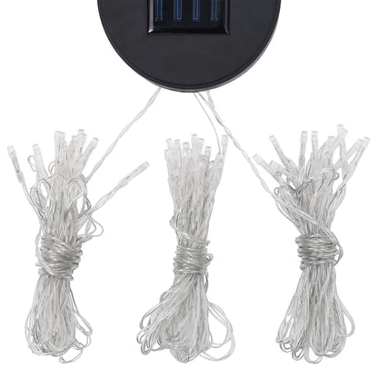 Prieel Met Led-Lichtslinger 3X4 M Wit