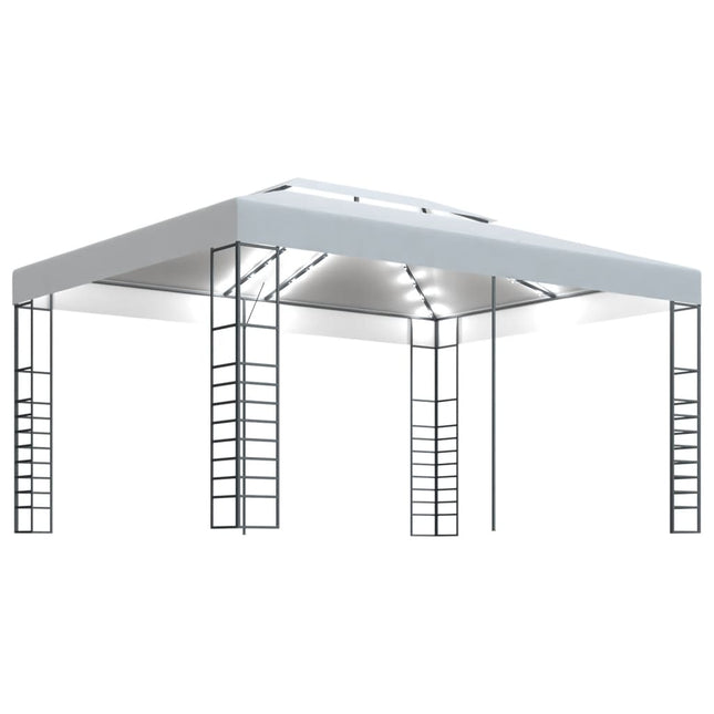 Prieel Met Led-Lichtslinger 4X3X2,7 M