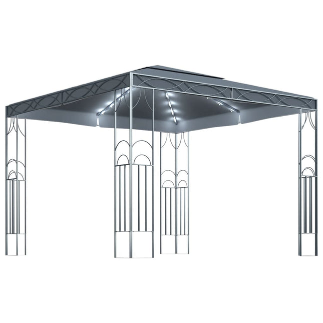 Prieel Met Led-Lichtslinger Kleurig