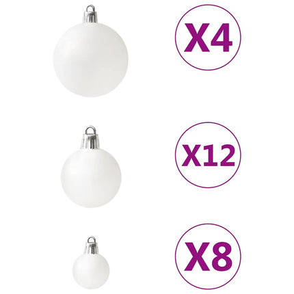 100-Delige Kerstballenset