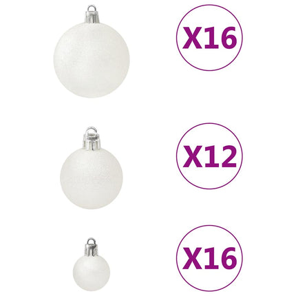 100-Delige Kerstballenset