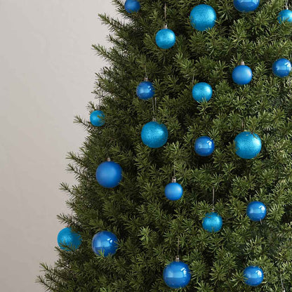 100-delige Kerstballenset blauw