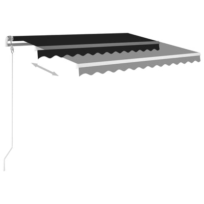 Luifel Automatisch Met Led En Windsensor Antraciet
