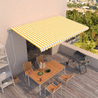 1 / 500 x 300 cm / Geel en wit