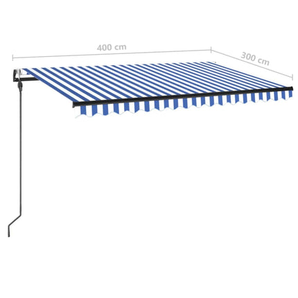 Luifel Automatisch Met Led En Windsensor 400X300Cm
