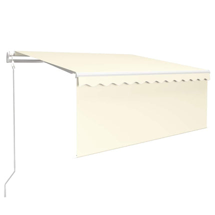 Luifel Automatisch Met Gordijn, Led En Windsensor 3X2,5 M