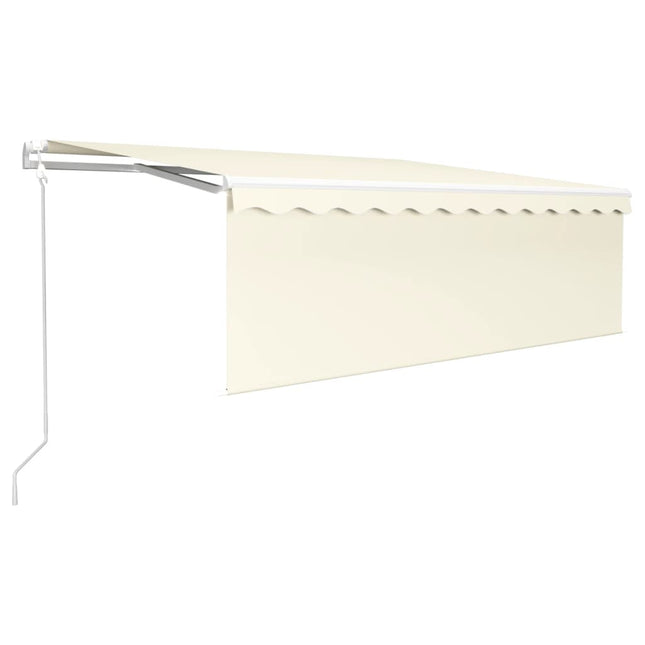 Luifel Automatisch Met Rolgordijn Led Windsensor 4,5X3 M