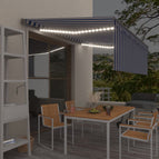 4.5 x 3 m / Blauw en wit