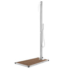 110 x 62 x 5 cm / Bruin