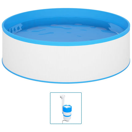 Splasher Pool Met Hangende Skimmer En Pomp 350X90 Cm