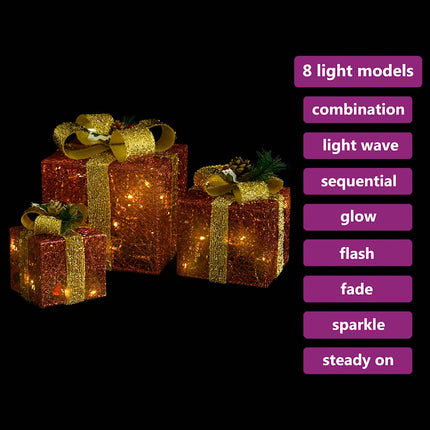 Kerstdecoratie Geschenkdozen Binnen/Buiten