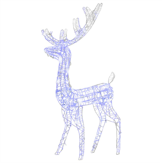 Kerstversiering Rendier 140 Led's 128 Cm Acryl