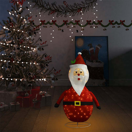 Kerstman Decoratief Led Luxe Stof