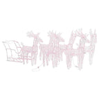 43 x 11 x 55 cm (4 pcs) / Warmwit