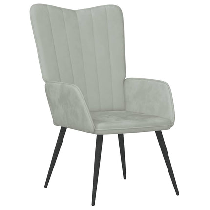Relaxstoel Met Voetenbank Fluweel
