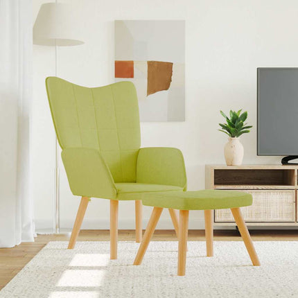 Relaxstoel Met Voetenbank Stof