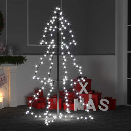 Kegelkerstboom 240 Led's Binnen En Buiten 118X150 Cm