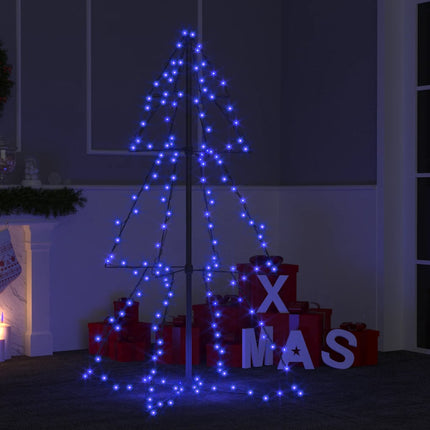 Kegelkerstboom 240 Led's Binnen En Buiten 118X150 Cm