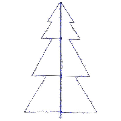 Kegelkerstboom 200 LED's binnen en buiten 98x150 cm