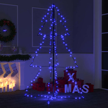 Kegelkerstboom 200 LED's binnen en buiten 98x150 cm
