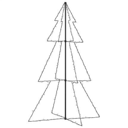 Kegelkerstboom 240 Led's Binnen En Buiten 118X150 Cm