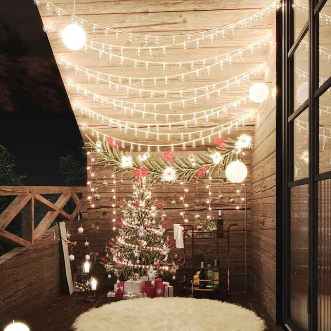 Lichtsnoer Met 400 Led's 8 Functies