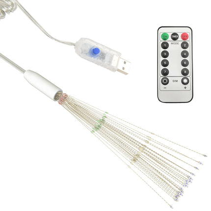 Kerstverlichting Vuurwerk 280 Led's 20 Cm Meerkleurig