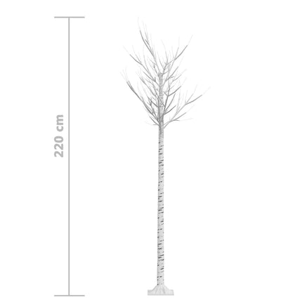 Kerstboom Wilg Met 200 Te Led's Binnen En Buiten 2,2 M