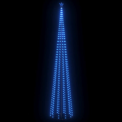 Kegelkerstboom 752 blauwe LED's 160x500 cm