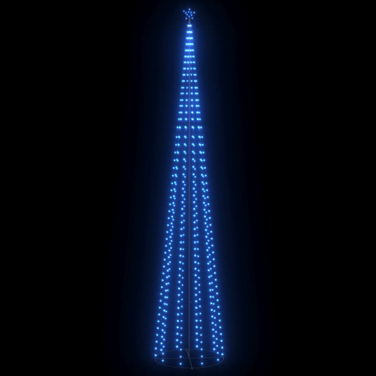 Kegelkerstboom 752 blauwe LED's 160x500 cm