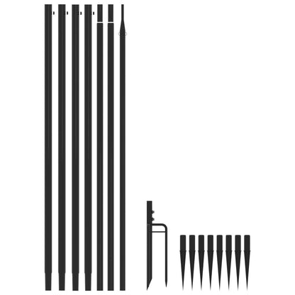 LED-kerstboom Binnen Buiten 1300 LEDs kleurrijk 8 m