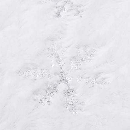 Luxe Kerstboomrok Wit Imitatiebont