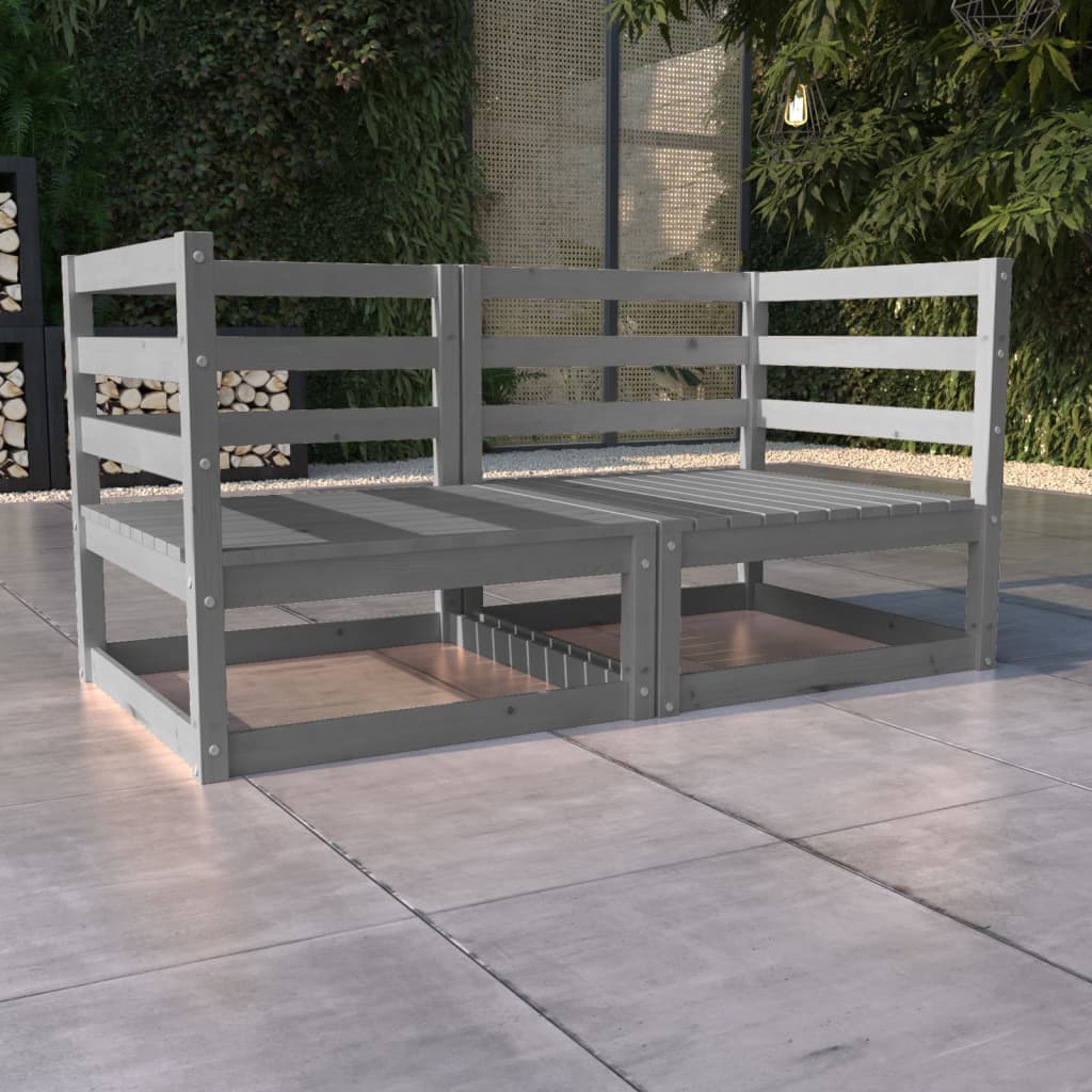 Tuinbank 2-Zits Massief Grenenhout