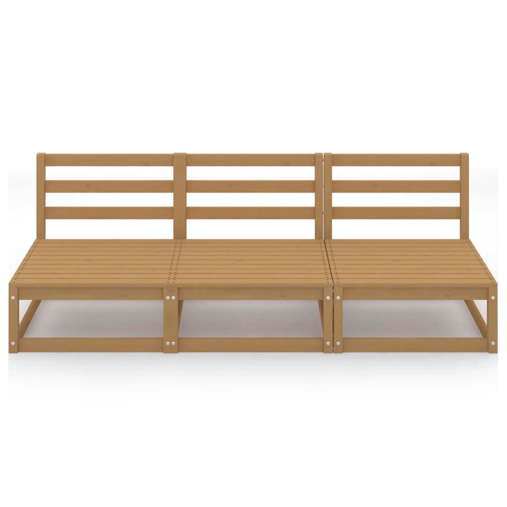 Tuinbank 3-Zits Massief Grenenhout