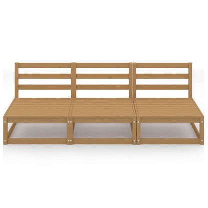 Tuinbank 3-Zits Massief Grenenhout