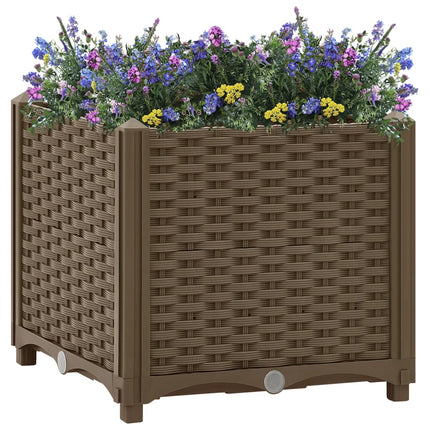Tuinschaal 40 X 40 X 29 Cm Pp Bruin