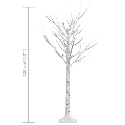 Kerstboom Wilg Met 128 Te Led's Binnen En Buiten 1,2 M
