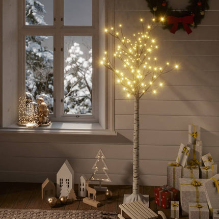 Kerstboom Wilg Met 128 Te Led's Binnen En Buiten 1,2 M