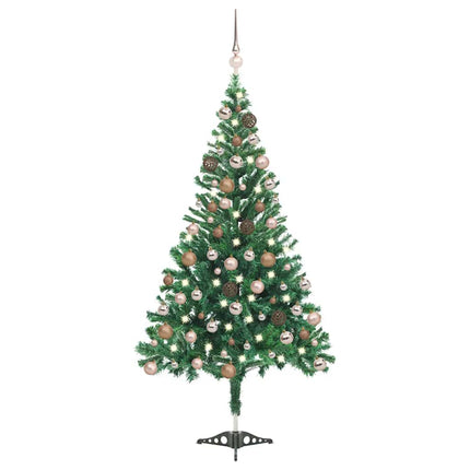 Kunstkerstboom Met Verlichting En Kerstballen 546 Takken