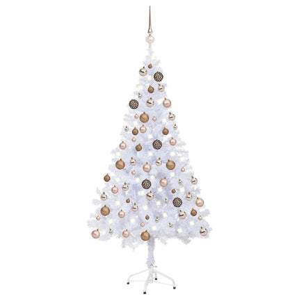 Kunstkerstboom Met Verlichting En Kerstballen 546 Takken