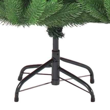 Kunstkerstboom Nordmann Met Led's En Kerstballen 150 Cm Groen