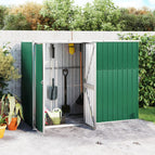 225 x 89 x 161 cm / Groen