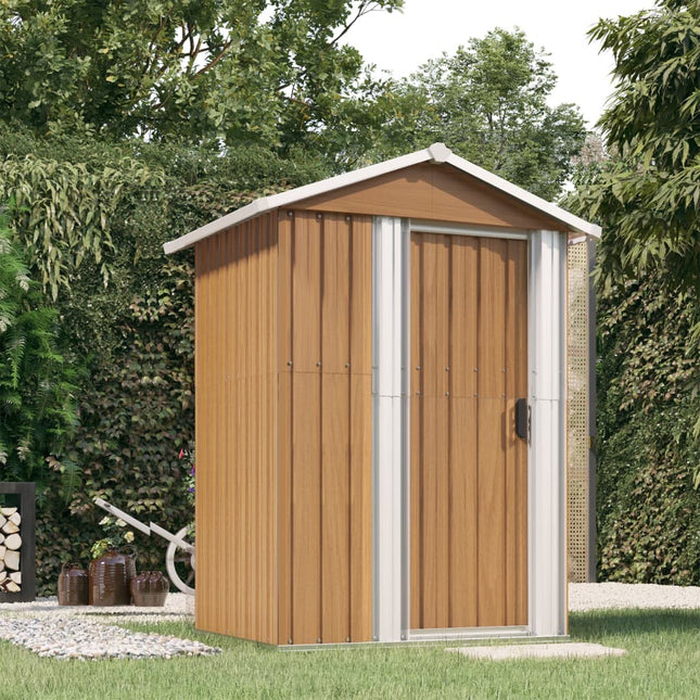 Tuinschuur 126X97,5X177 Cm Gegalvaniseerd Staal