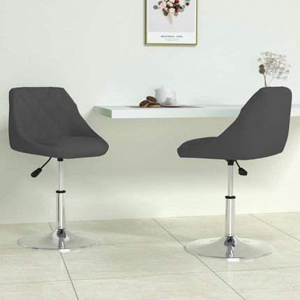 Eetkamerstoelen Draaibaar Fluweel
