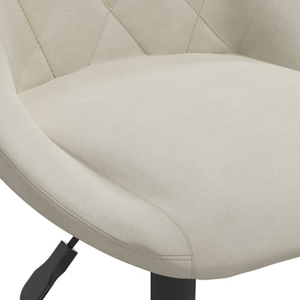 Eetkamerstoelen Draaibaar Fluweel Kleurig