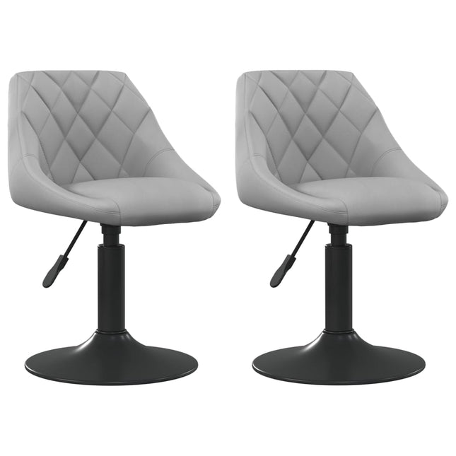 Eetkamerstoelen Draaibaar Fluweel