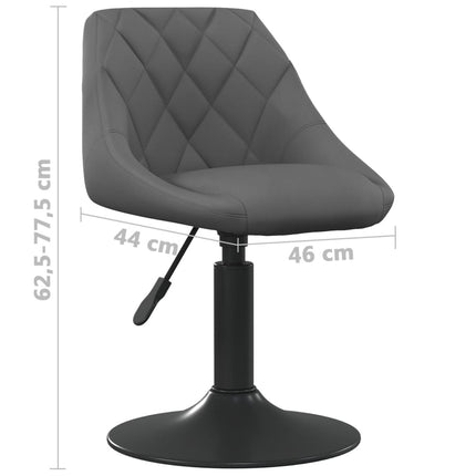 Eetkamerstoelen Draaibaar Fluweel