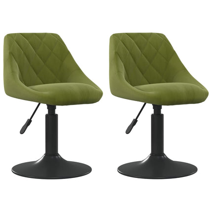 Eetkamerstoelen Draaibaar Fluweel